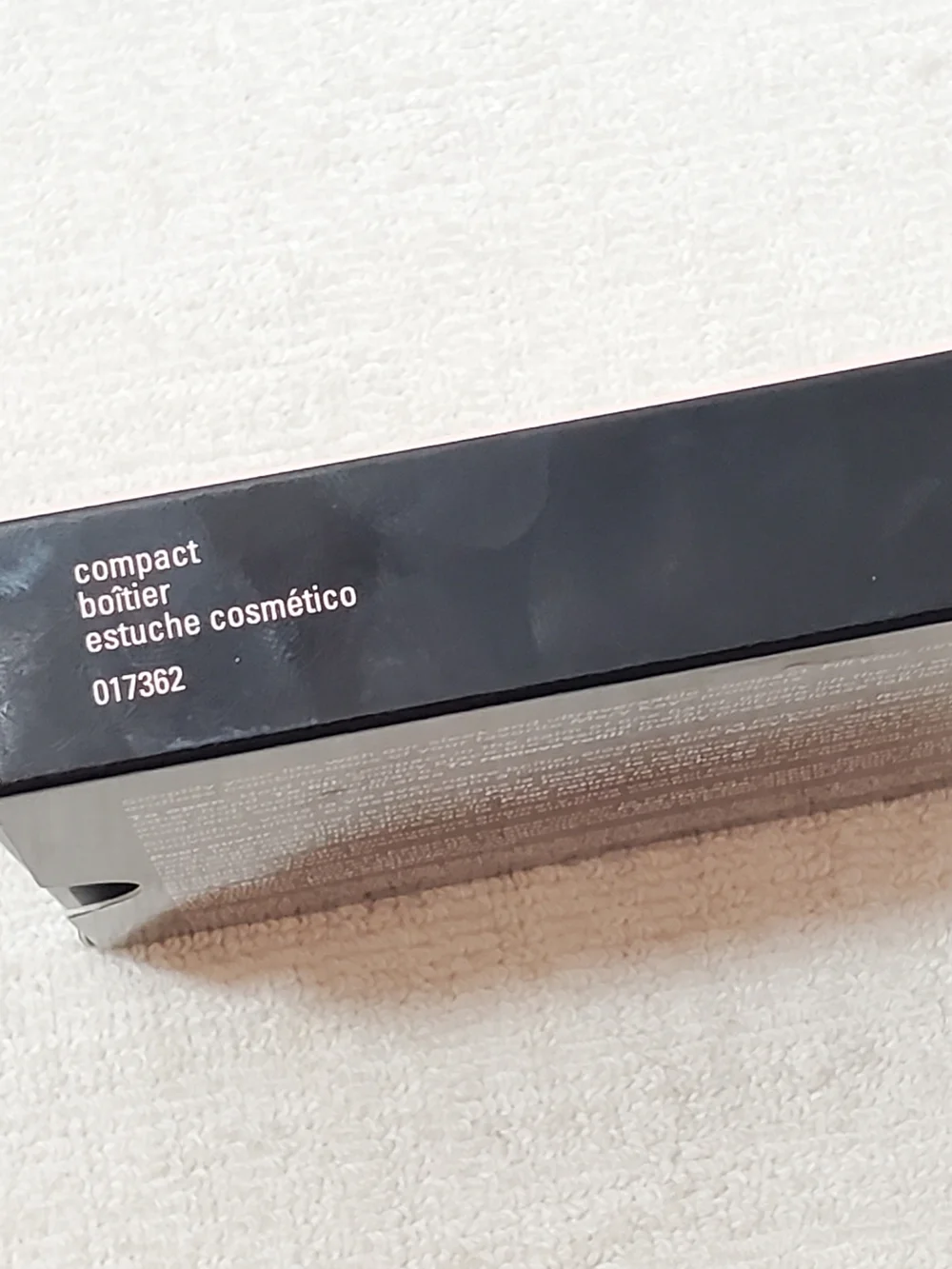 Mary Kay Black Magnetic Compact Mirror 017362 Unfilled NIB Refillable Cosmetic